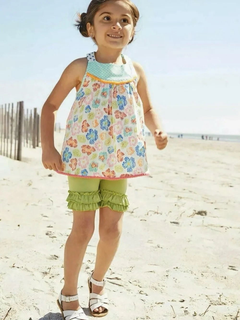 MATILDA JANE BRILLIANT DAYDREAM DAYS IN THE SAND TUNIC MULTI GIRLS 6